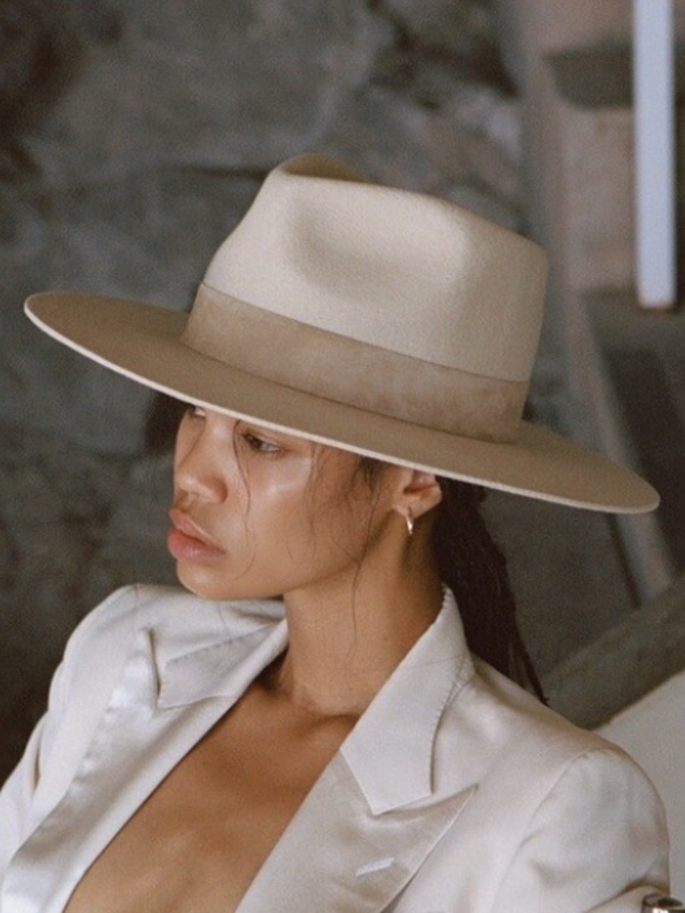 😍Lack of Color The Mirage Hat in Ivory - Small